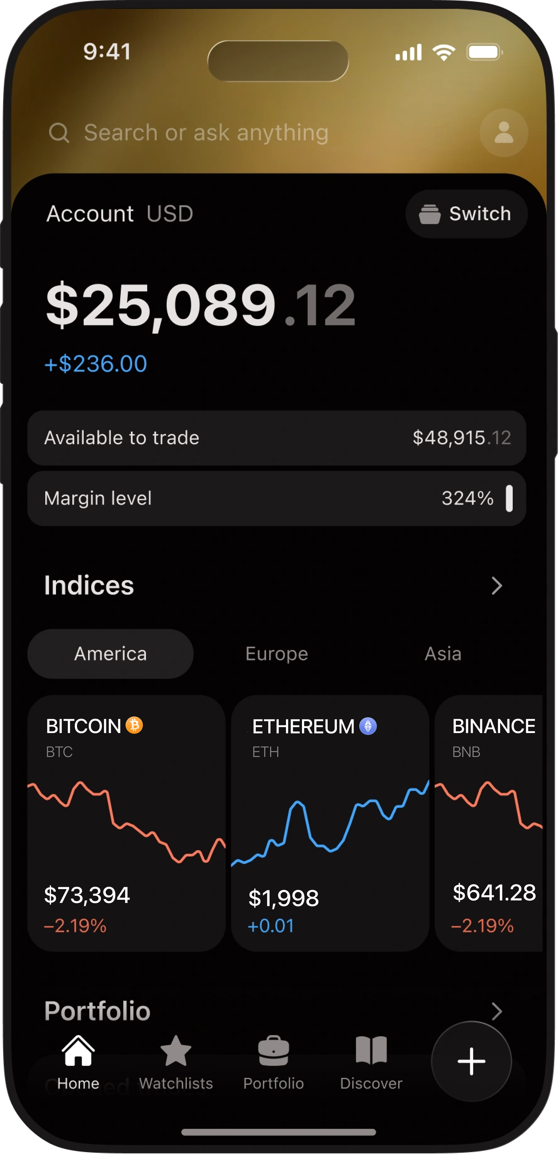 Trading app